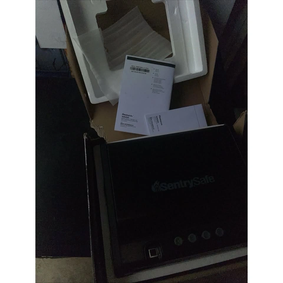 SentrySafe QAP1BLX Biometric Gun Safe Fingerprint Handgun Pistol - photo 3