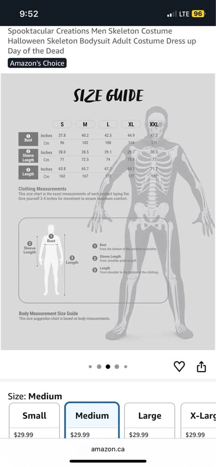 Halloween Unisex skeleton costume - photo 4