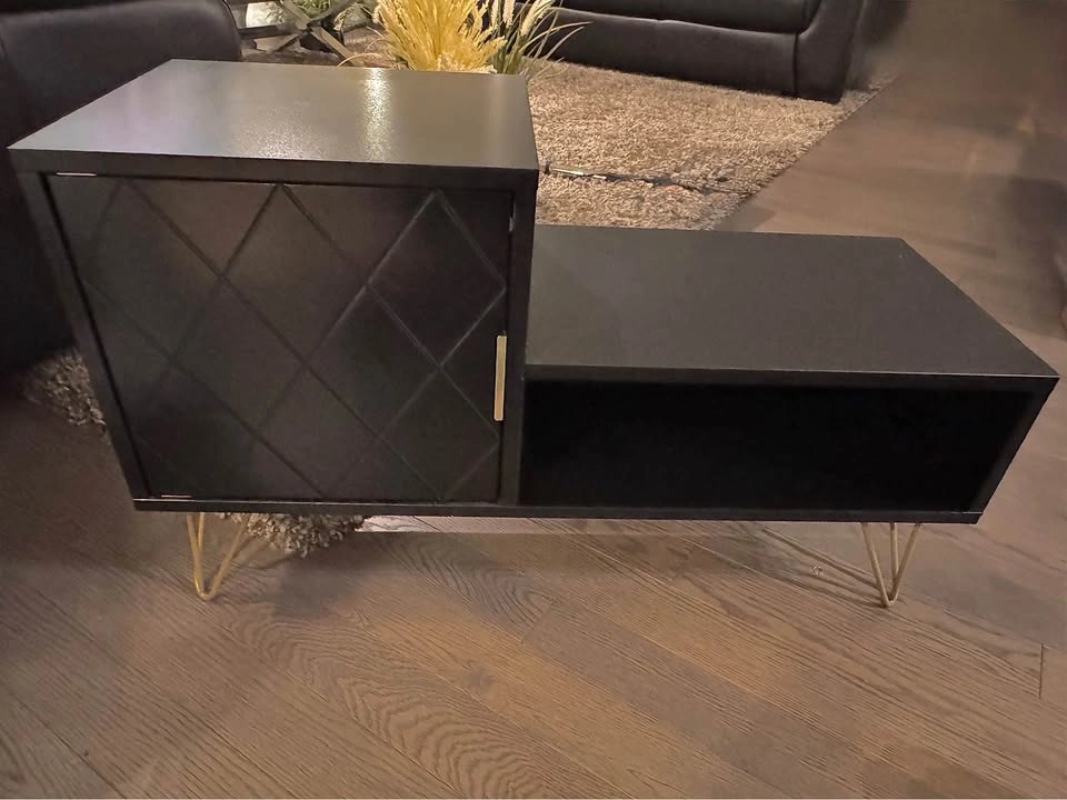 Side end table and storage cabinet - photo 3