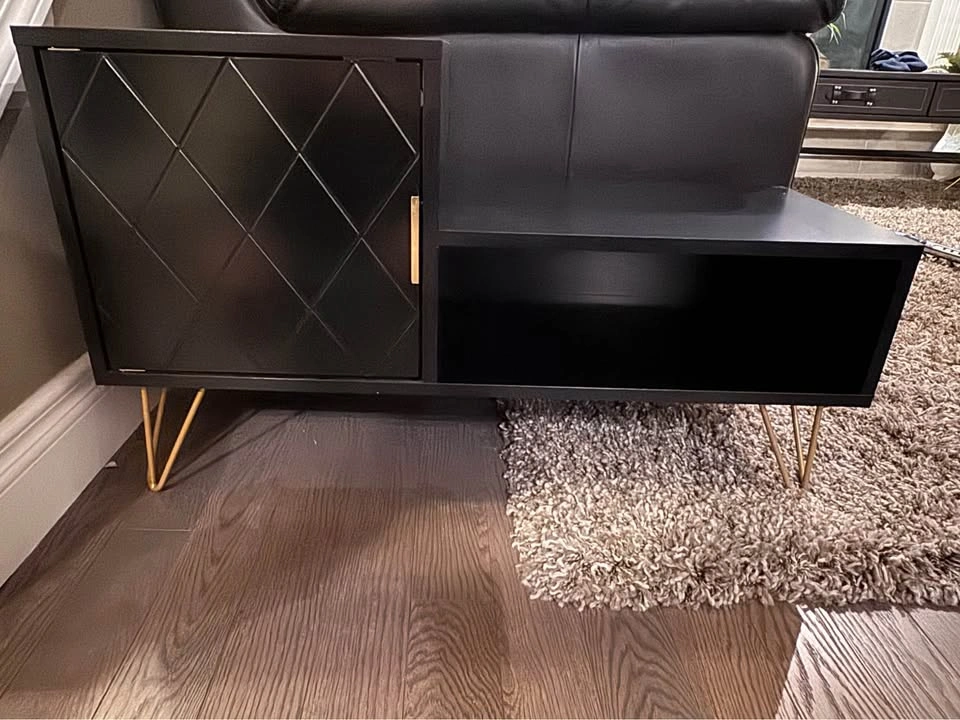 Side end table and storage cabinet - photo 5