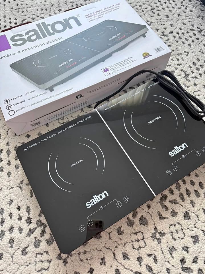 Portable Double Induction Cooktop