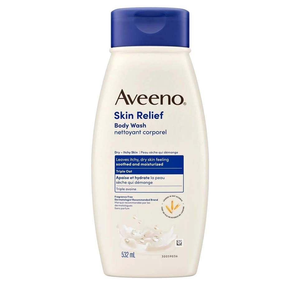 (Brand New) Aveeno Skin Relief Body Wash 532mL