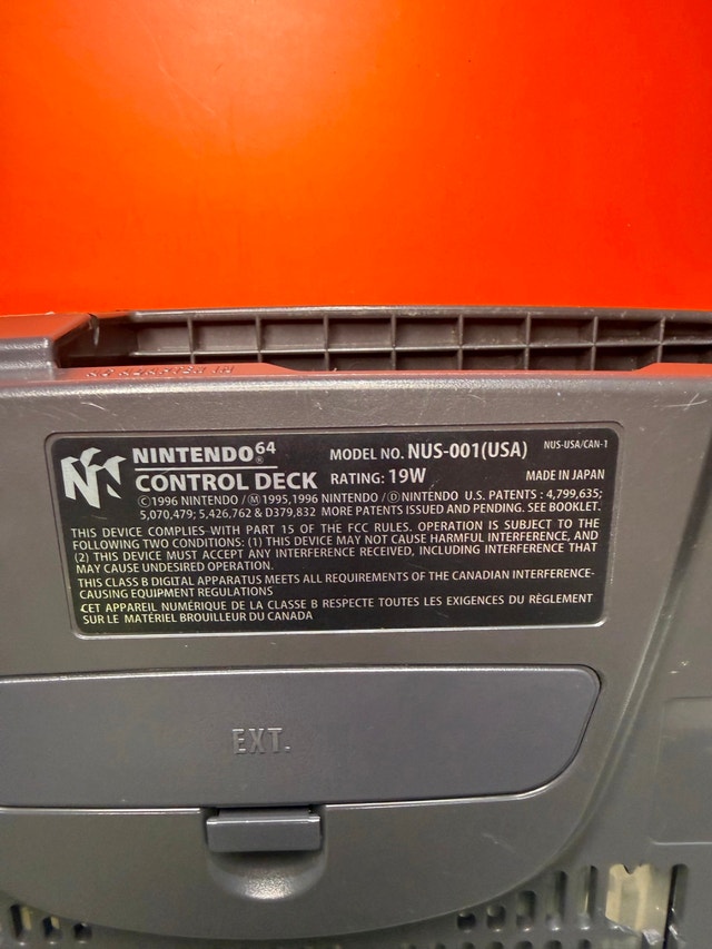 Nintendo 64 Console Bundle with Controller, Memory Card, Power - photo 4
