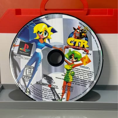 CTR: Crash Team Racing Black Label - PS1 Disc Only