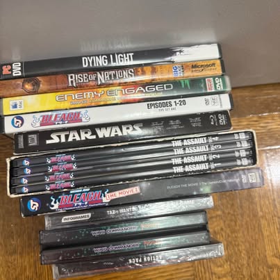 PC Games and Anime DVD Collection