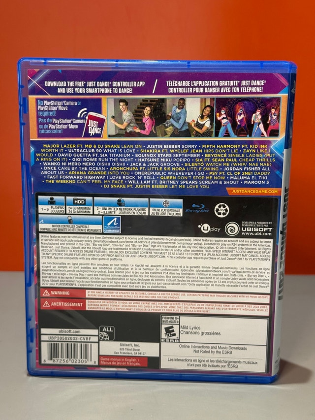 Just Dance 2017 — PlayStation 4 - photo 3