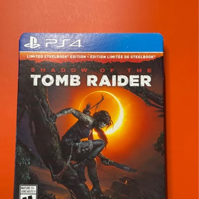 Shadow of the Tomb Raider Steelbook Edition — PlayStation 4