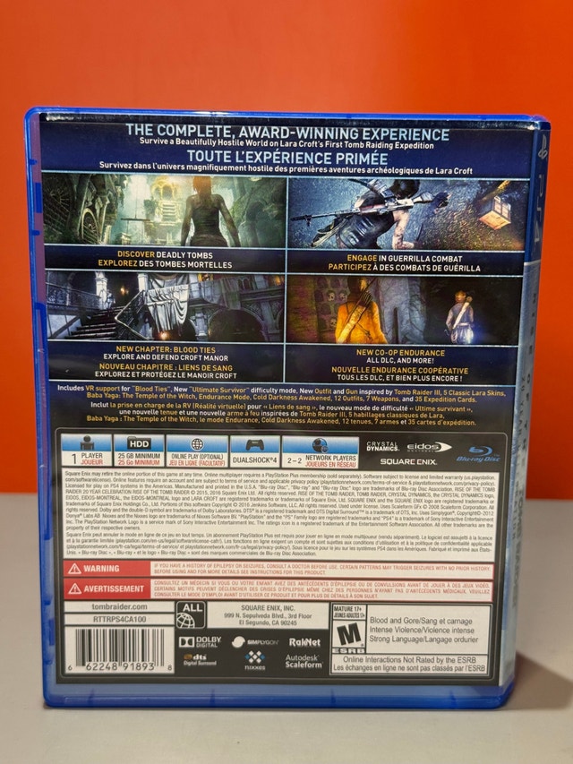 Rise of the Tomb Raider: 20 Year Celebration — PlayStation 4 - photo 3