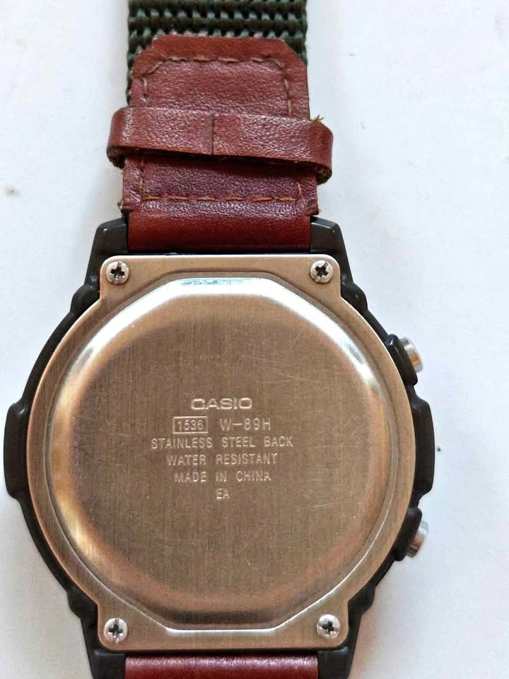 Vintage Casio W-89H Digital Illuminator Watch (1536) 50m - photo 4