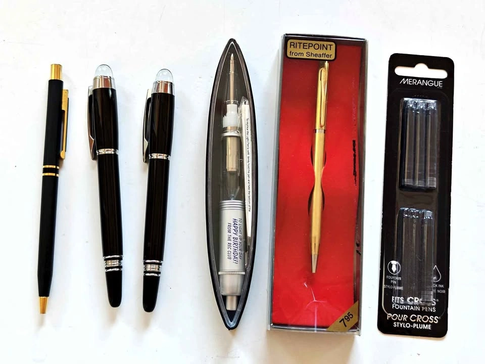 Lot of Fountain Pens and ball pens