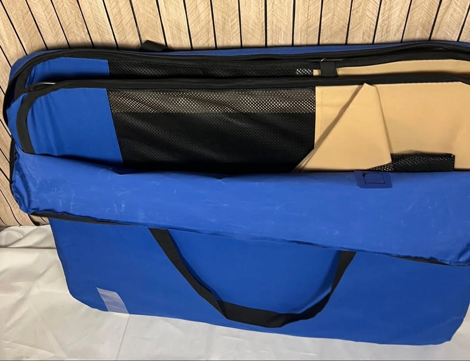 AIVITUVIN PORTABLE DOG PLAYPEN - BLUE/BEIGE - XL - photo 5