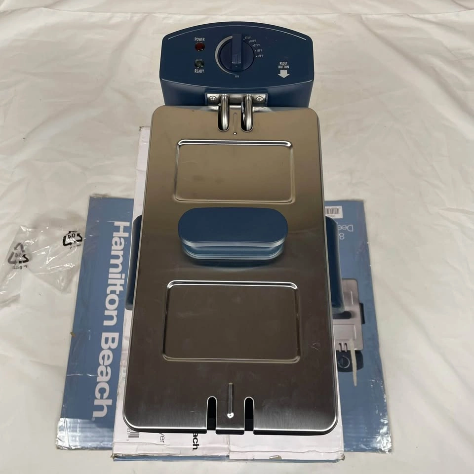 Hamilton Beach 8-Cup Deep Fryer - Blue, 1500W (Model 35031) - photo 5