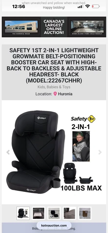 Safety 1st 2-in-1 Lightweight Growmate Booster Car Seat - photo 3