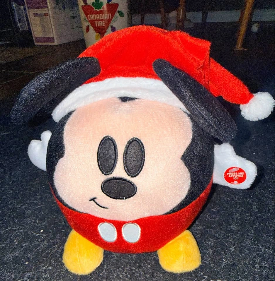 Mickey Plush Piggy Bank