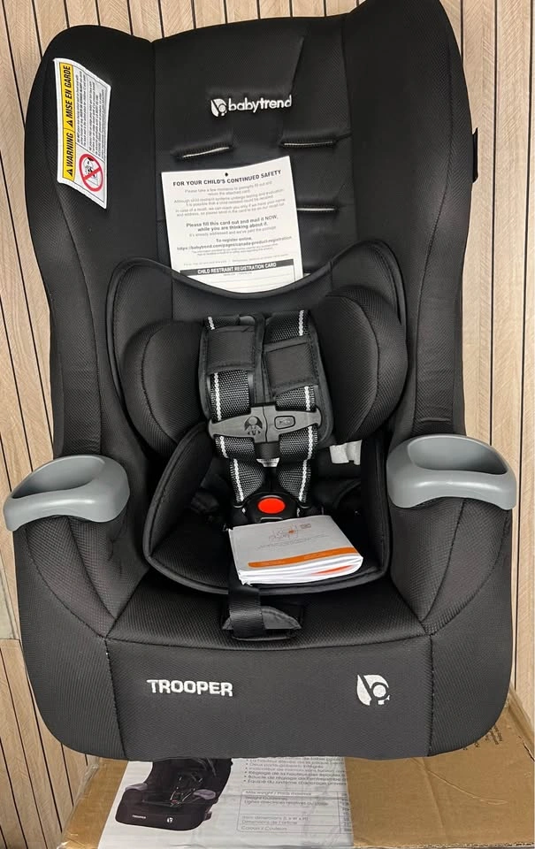 Baby Trend Trooper Convertible Car Seat - Black - photo 4