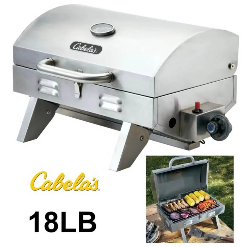 Cabela's Stainless Steel Tabletop Propane Grill Brand New - photo 2
