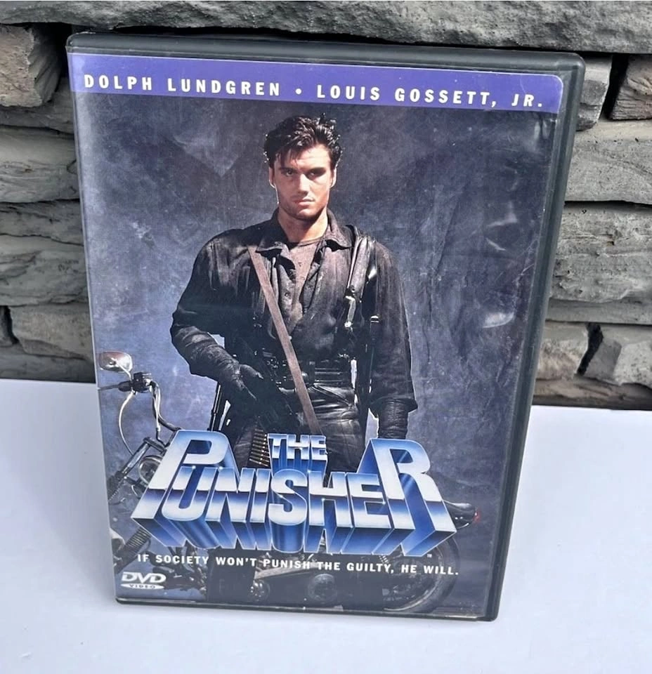 The Punisher DVD (1989) – Dolph Lundgren, Louis Gossett Jr.