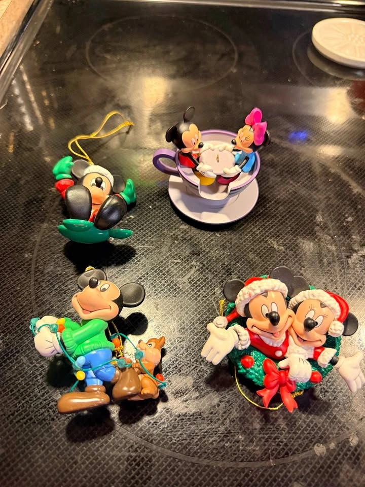Mickey & Minnie ornaments