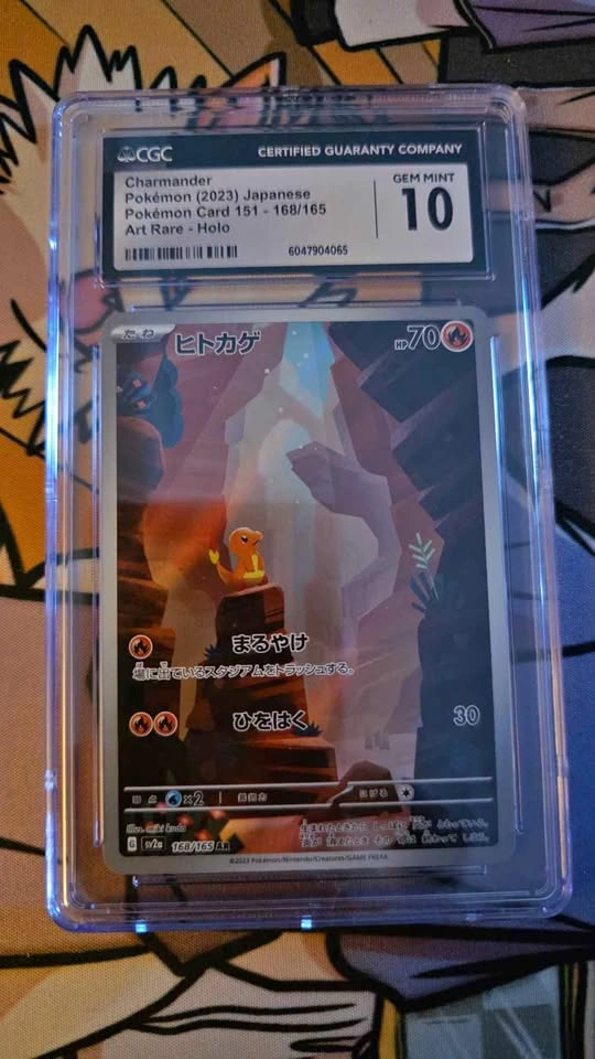 Charmander 168/165 JP Gem Mint 10 CGC