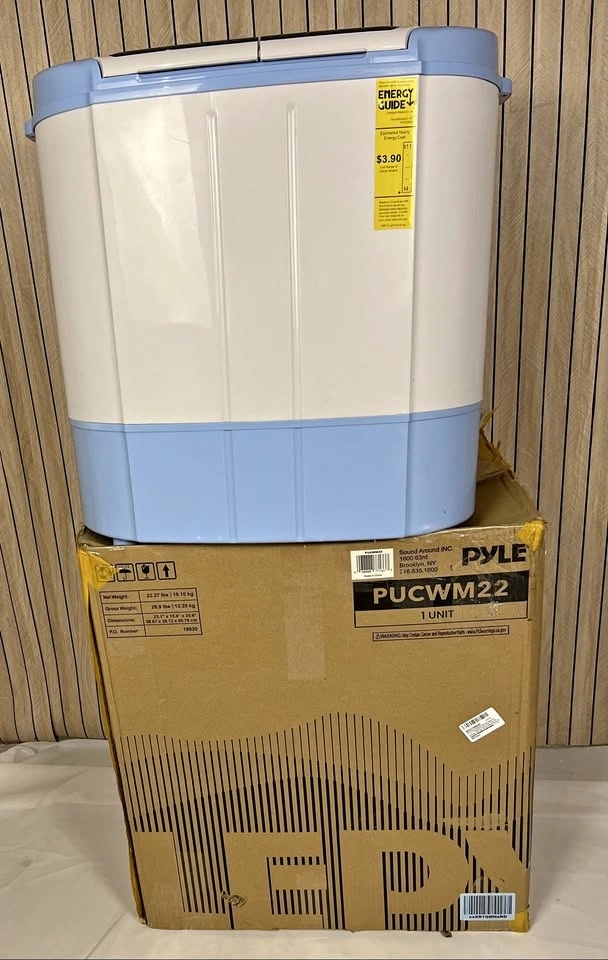 Pyle Pure Clean 2-in-1 Mini Portable Washer & Dryer PUCWM22