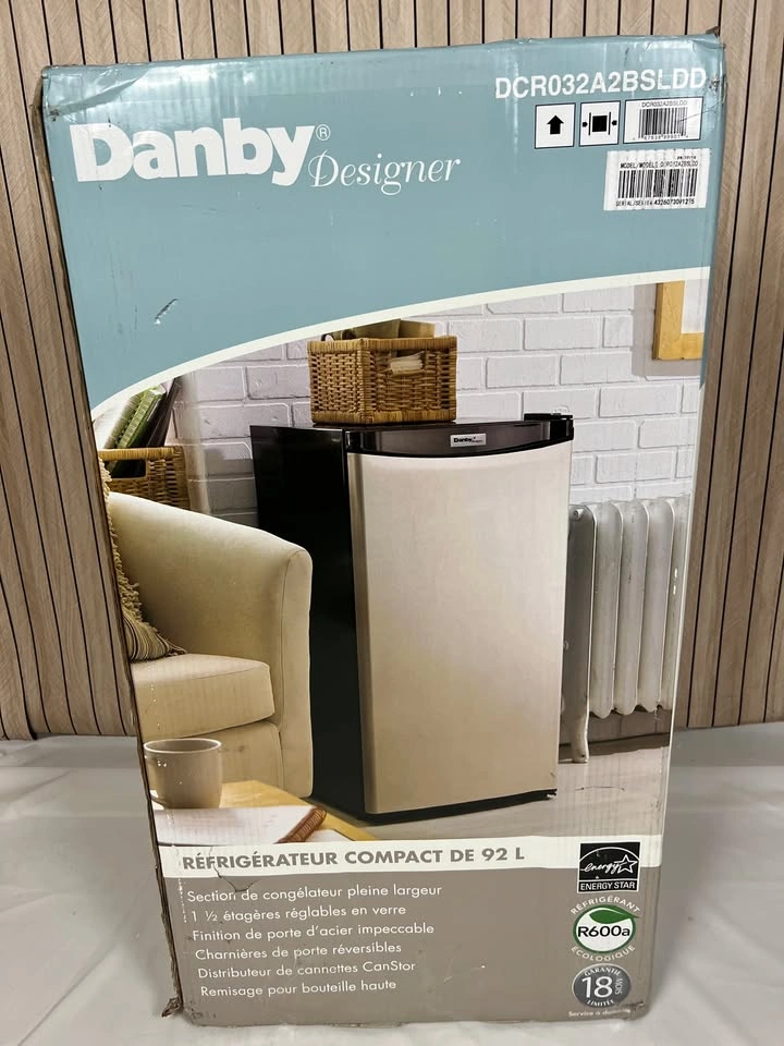 Danby Designer Compact Refrigerator with Freezer - 3.2 Cu. Ft. - photo 3
