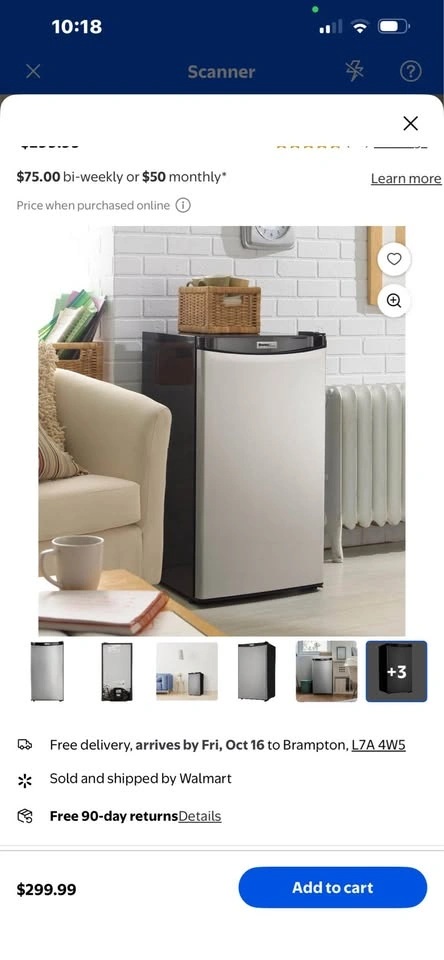Danby Designer Compact Refrigerator with Freezer - 3.2 Cu. Ft. - photo 4