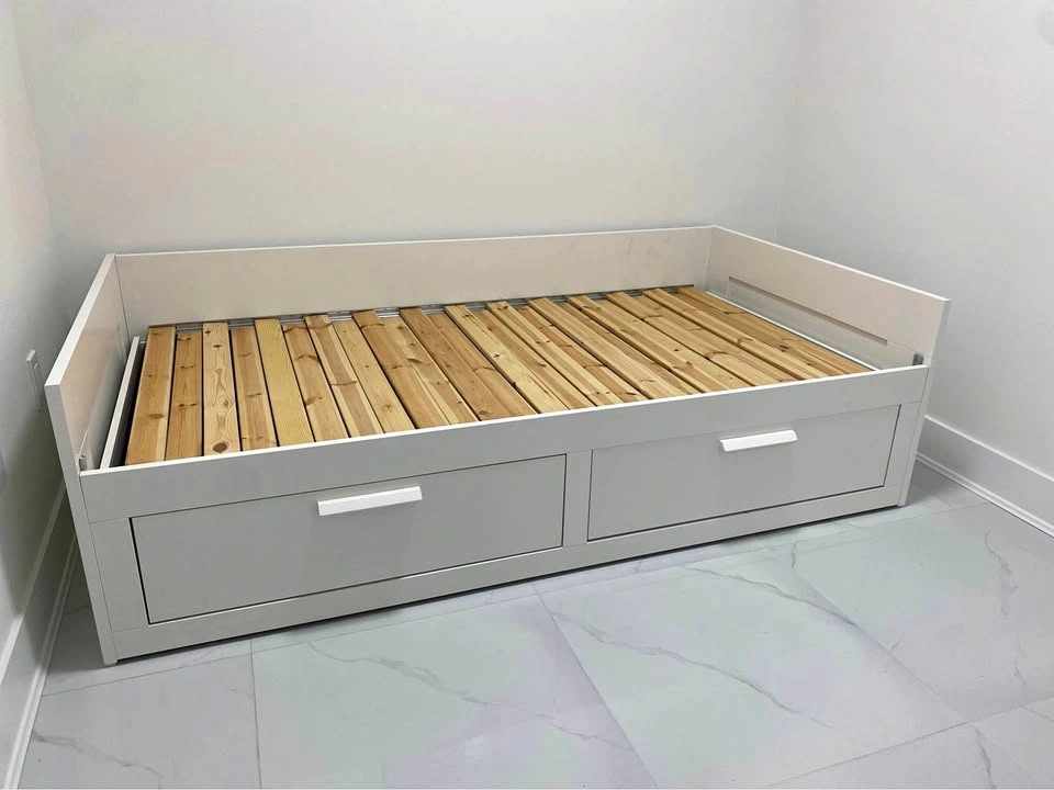IKEA BRIMNES Daybed Frame with 2 Drawers