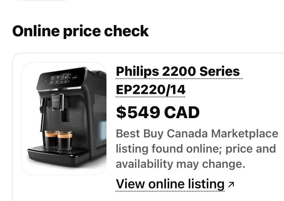 Philips 2200 Series Automatic Espresso Machine (EP2220/14) - photo 2