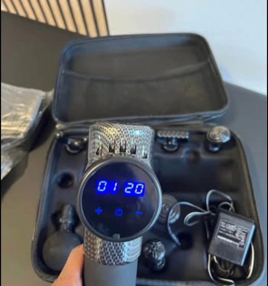 BRAND NEW – OPEN BOX – 30-SPEED PERCUSSION MASSAGE GUN - photo 4