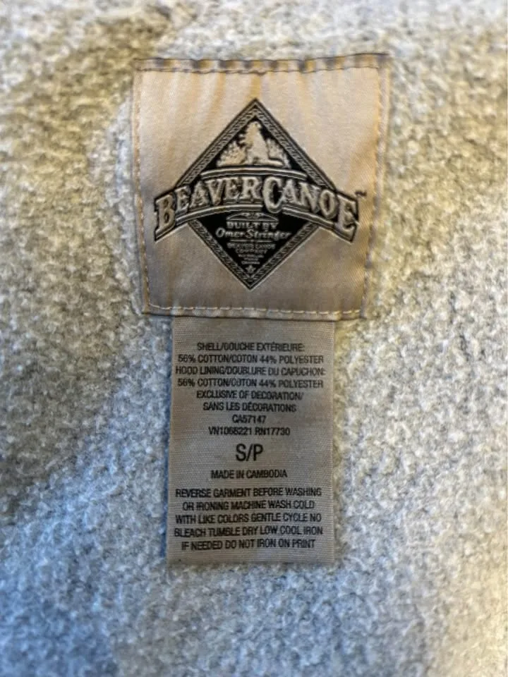GIRLS’ SIZE SMALL (5/6) BEAVER CANOE HOODIE image indicator(2)