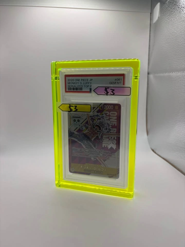 Coloured Acrylic Bricks – Pokémon Card Display - photo 3
