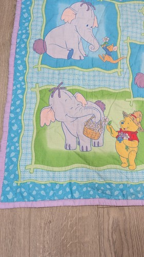 Vintage Disney Winnie the Pooh Heffalump Baby Quilt - photo 2