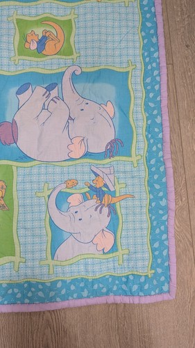 Vintage Disney Winnie the Pooh Heffalump Baby Quilt - photo 3