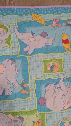 Vintage Disney Winnie the Pooh Heffalump Baby Quilt - photo 5