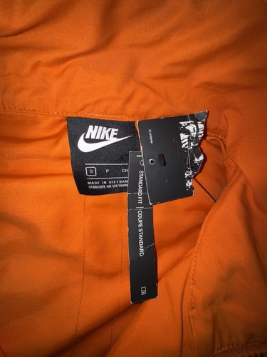 New Nike Shirt/Jacket Small Orange - photo 3