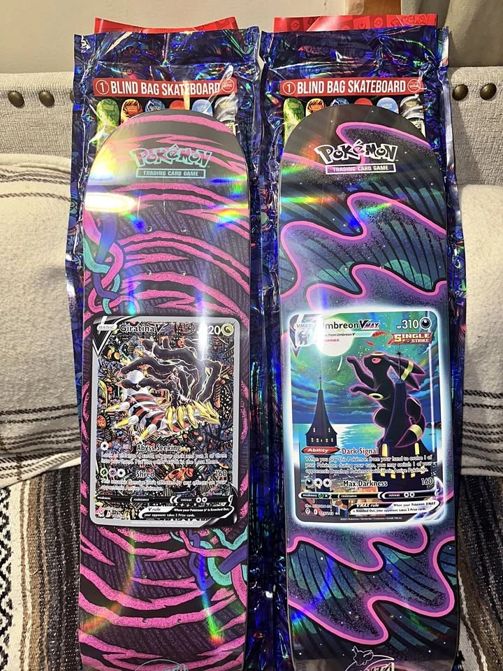Pokemon TCG x Santa Cruz Skateboard EACH
