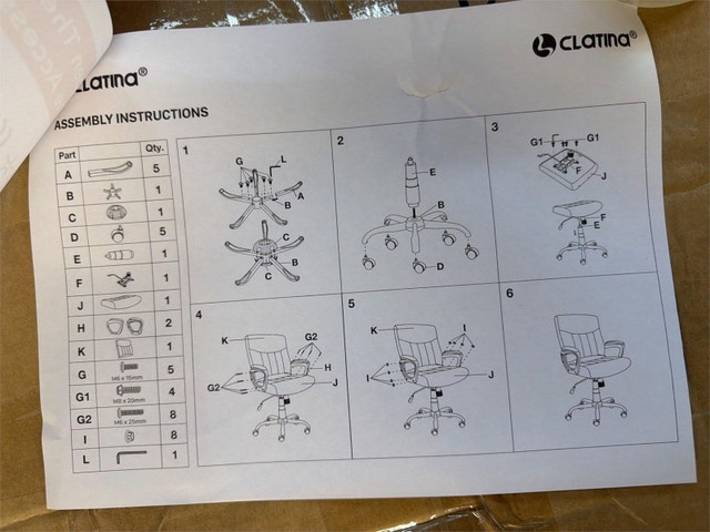 Clatina Office Chair - photo 2
