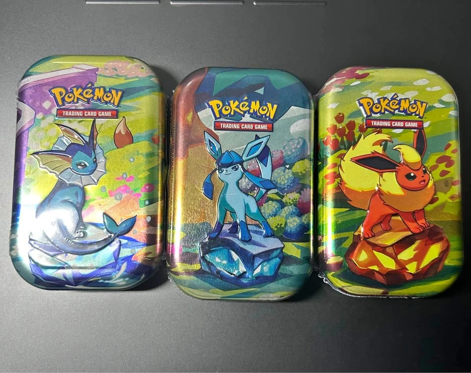 Prismatic MINI TINS - Vaporeon, Glaceon, Flareon