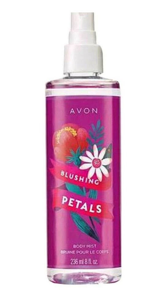 Avon blushing petals body spray mist 8 fl oz