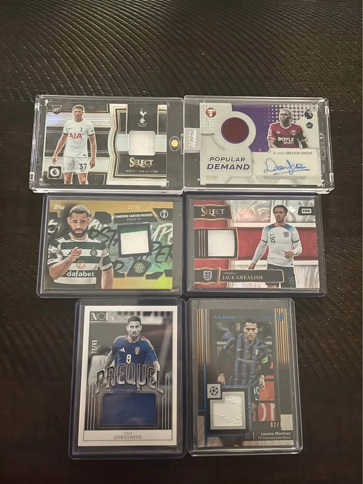 Bulk Soccer Trading Card Collection – Autos, Numbered, Relics & - photo 3