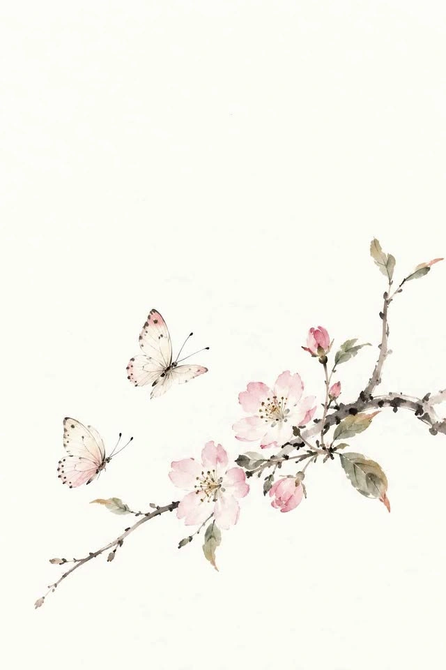 Chinese Flower-and-Bird Painting Print – 8×10 – Frame Included - photo 2