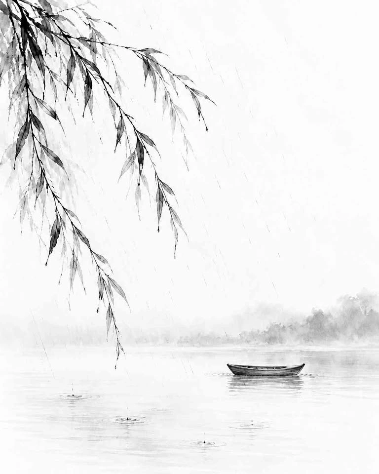 Chinese Ink Art Prints – Choose Your Design – 8×10 – Frame Inclu