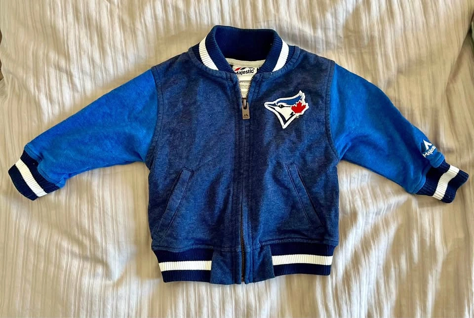 Blue jays toddler jacket