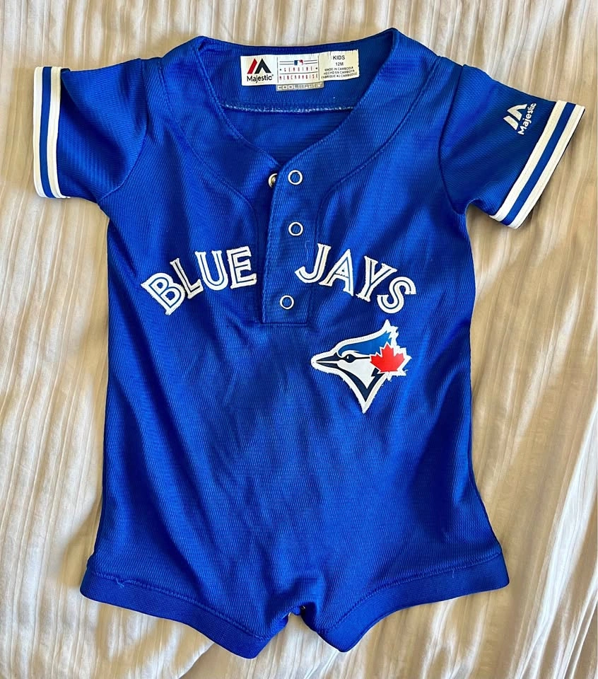 Blue jays toddler onesie