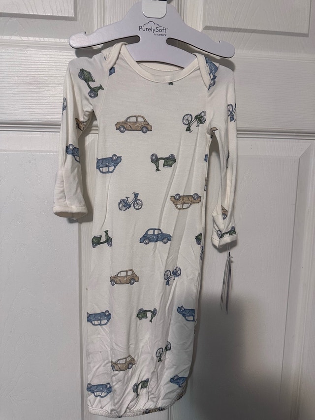 BNWT Carters NB- pure soft sleep sack
