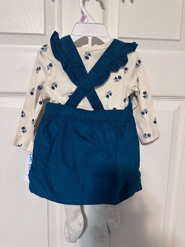 BRWT Carters 9mts Corduroy girl dress - photo 2