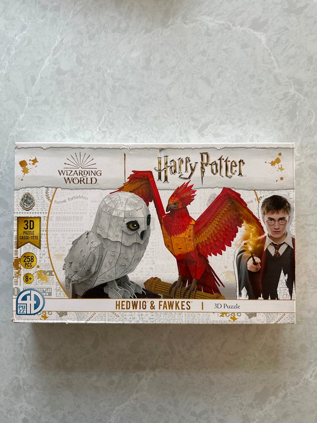 Harry Potter Wizarding World Hedwig & Fawkes 3D Puzzle