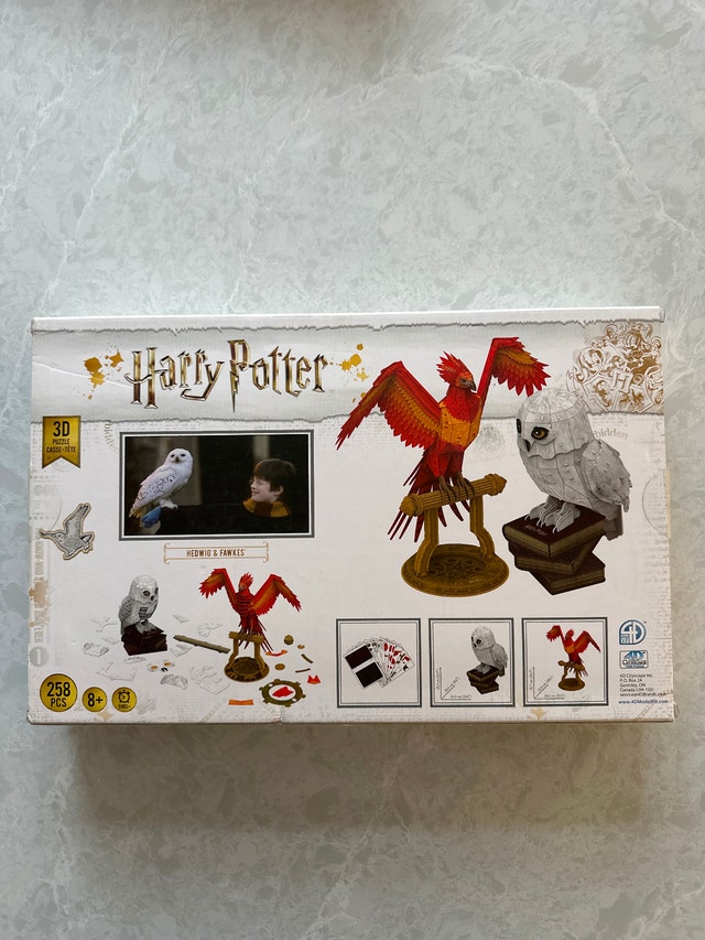 Harry Potter Wizarding World Hedwig & Fawkes 3D Puzzle - photo 2