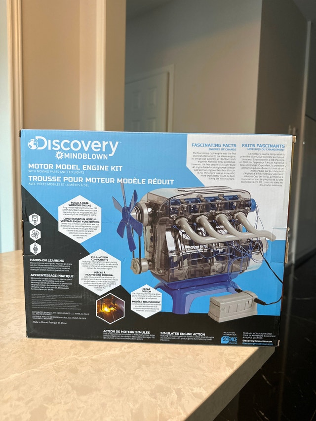 Discovery #Mindblown Model Engine Kit (104 pieces) - photo 3