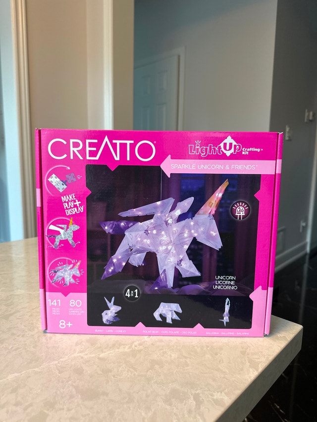 Thames & Kosmos Creatto: Sparkle Unicorn & Friends Building Kit